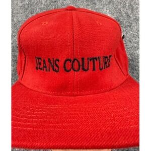 Red‎ Jeans Couture Vintage Flexfit Yupoong Baseball Cap One Size